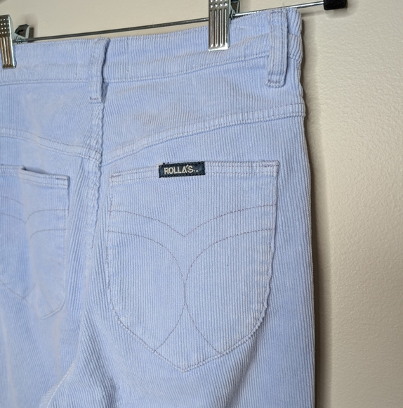 Rolla 's Eastcoast Flare Cords sz 26 Light Blue - Picture 8 of 12